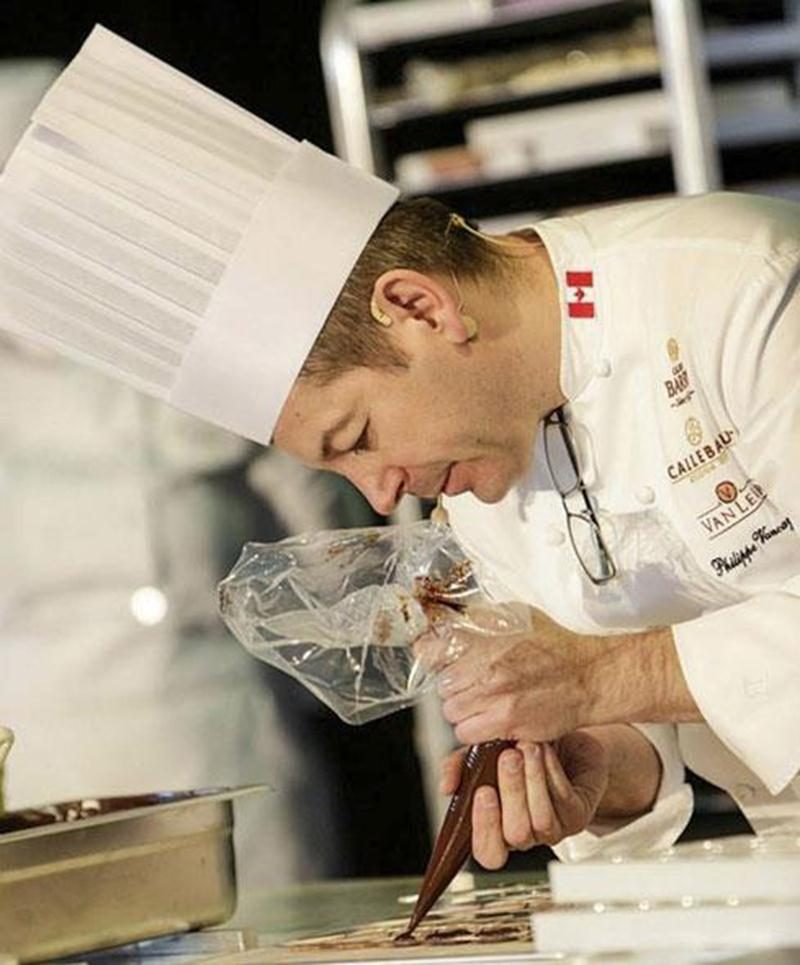 Le directeur technique de l'Académie du chocolat, le maître chocolatier Philippe Vancayseele.