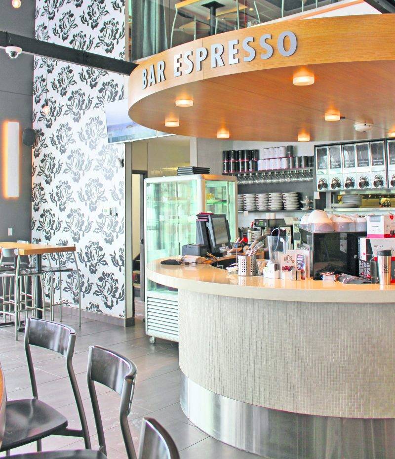 Un café bistro de la bannière sherbrookoise Caffuccino ouvrira ses portes en avril au Complexe Johnson à Saint-Hyacinthe.