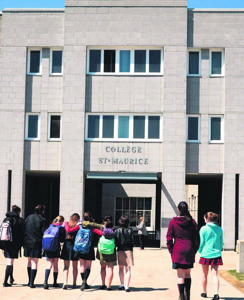 C’est à la rentrée 2017 que les premiers garçons entreront au Collège Saint-Maurice. Photo François Larivière | Le Courrier ©