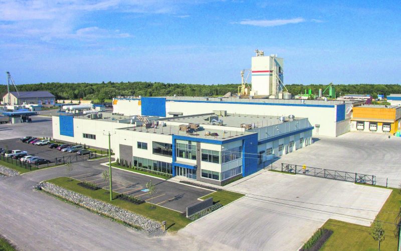 Le nouveau siège social de Transport Nalaco. Photo François Larivière | Le Courrier ©