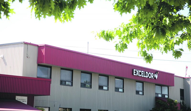 L’usine Exceldor de Saint-Damase. Photothèque | Le Courrier ©