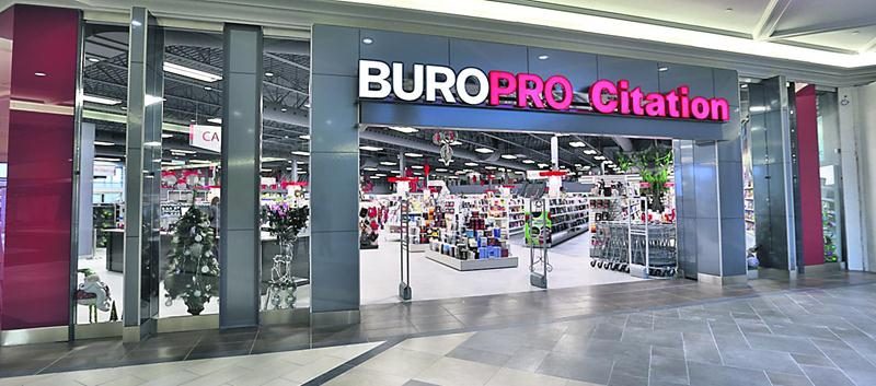 Un investissement de plus de 4 000 000 $ a été nécessaire pour l’ouverture du Buropro Citation aux Galeries St-Hyacinthe. Photo Robert Gosselin | Le Courrier ©