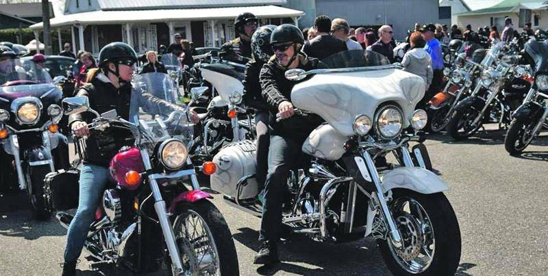 Près de 400 motocyclistes sont attendus à Saint-Hyacinthe les 26 et 27 juin pour la Fin de semaine de la Fédération motocycliste du Québec 2015. Photo Stéphane Gauthier