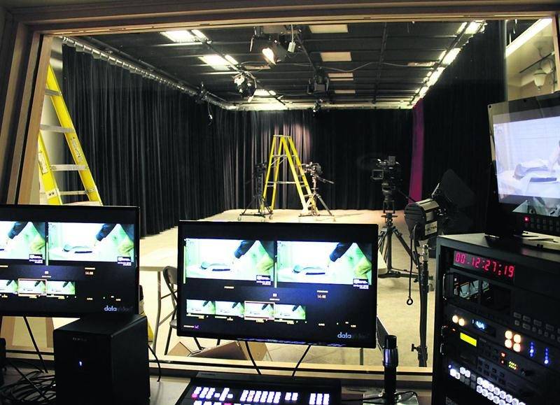 Le centre de production de Zone TV est installé à Drummondville. Courtoisie Groupe Maskatel