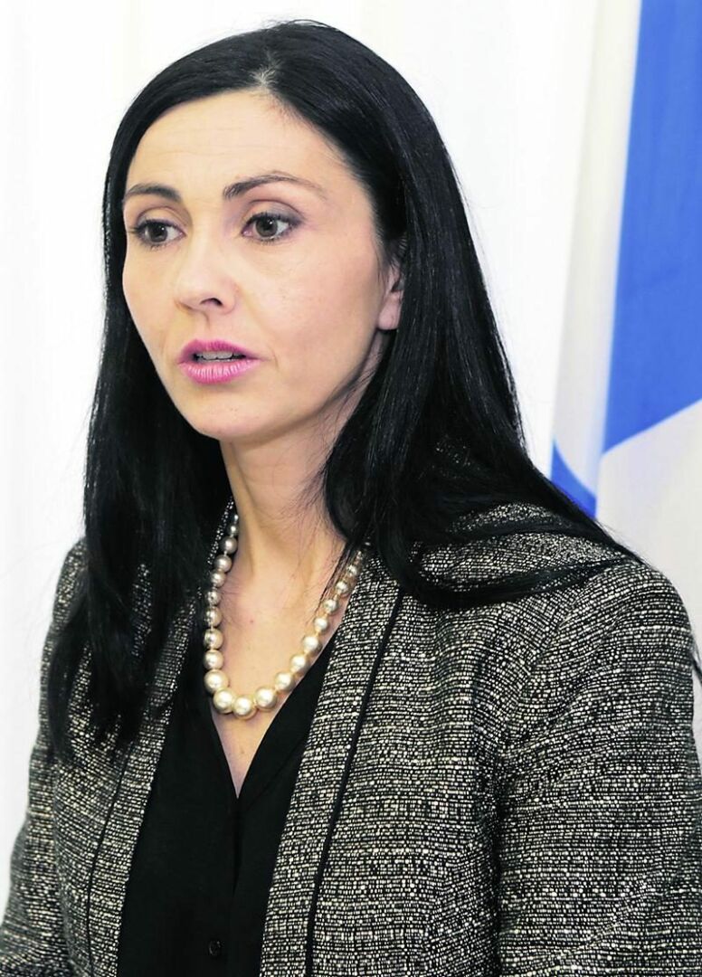 La députée caquiste Chantal Soucy.  Photo Robert Gosselin | Le Courrier ©