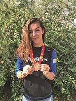 Une médaille de bronze pour Perrine Bouchard