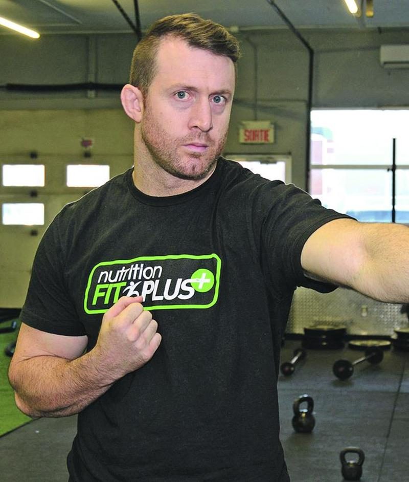 Francis Charbonneau disputera son premier combat de thaïboxing demain soir dans un ­gala de S1 Fighting. Photo François Larivière | Le Courrier ©
