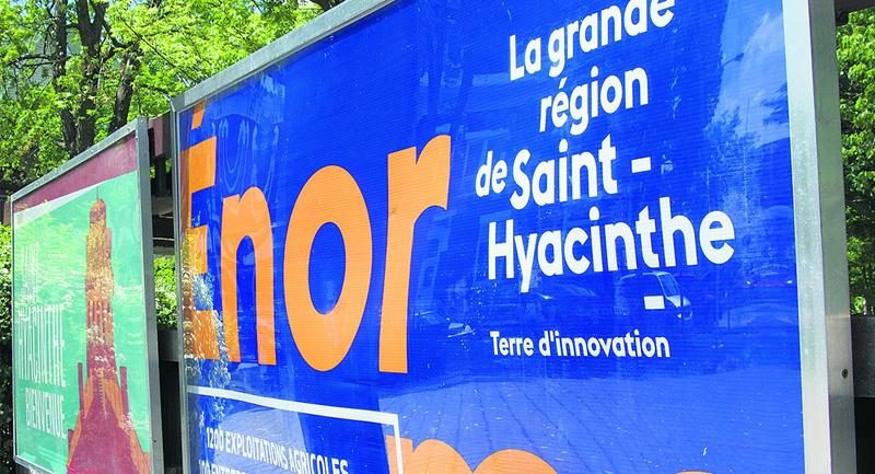La campagne d’image de la grande région de Saint-Hyacinthe est au coeur d’une discorde entre la Chambre de commerce et de l’industrie Les Maskoutains et Revenu Québec. Photo François Larivière | Le Courrier ©