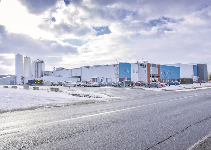 L’usine Liberté est située sur le boulevard Choquette à Saint-Hyacinthe. Photo François Larivière | Le Courrier ©
