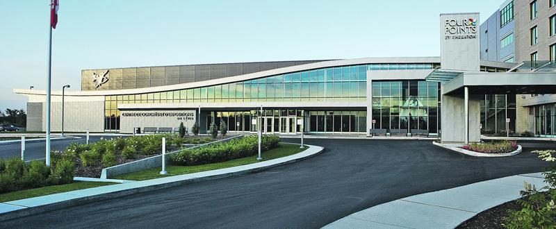 Le Centre de congrès et d’exposition de Lévis.