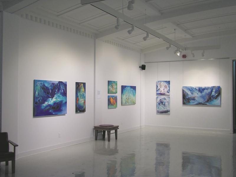 41 toiles de différents formats sont exposées à la galerie Boréart de Granby. Il est possible de visiter l’exposition jusqu’au dimanche 5 mars. Photo courtoisie