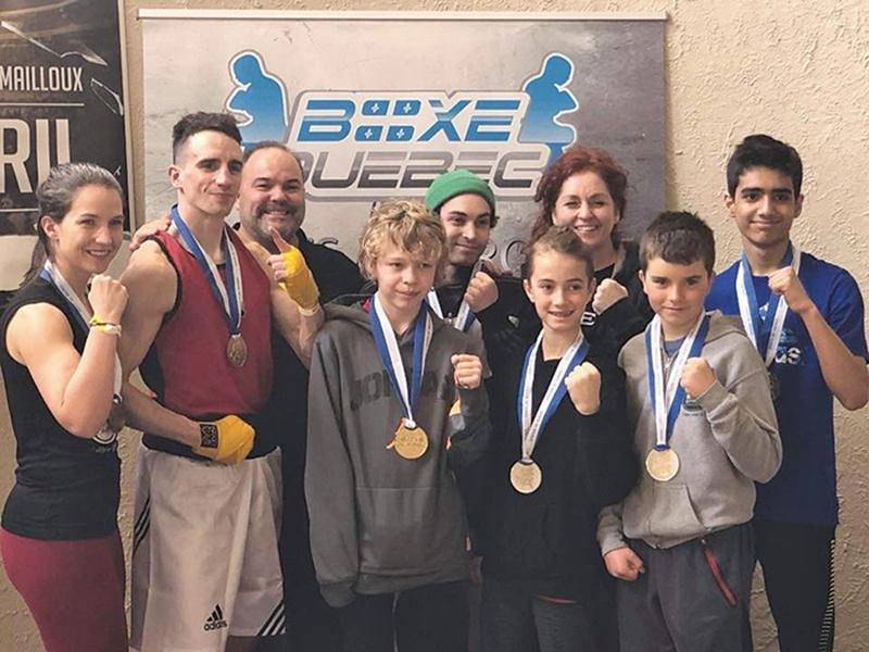 L’école de boxe Les Apprentis Champions comptait une impressionnante délégation de sept boxeurs aux Gants de Bronze. Ses représentants ont mis la main sur six médailles.