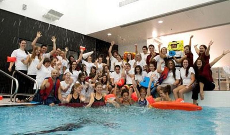 Les membres de la Corporation aquatique maskoutaine