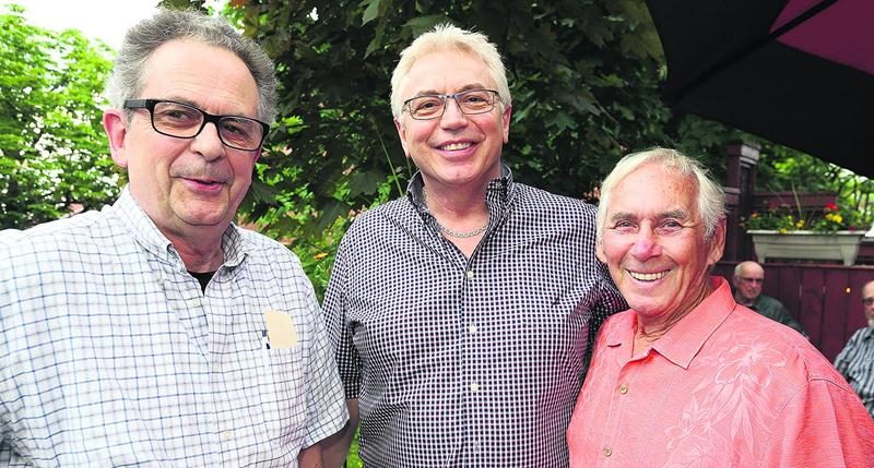 Pierre Boislard, Michel Viens et Paul-Émile Parenteau.