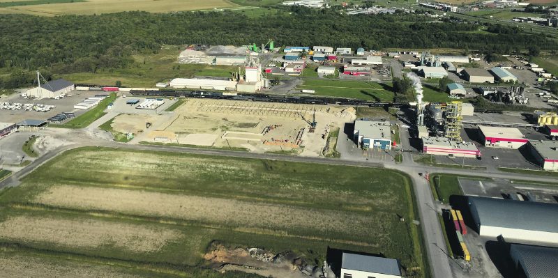 Les travaux de construction ont commencé sur le site où sera bâti le nouveau siège social de Transport Nalaco, une propriété de JEFO Logistique.