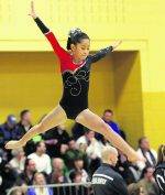 Les gymnastes prennent d’assaut le Pavillon Léo-Sansoucy