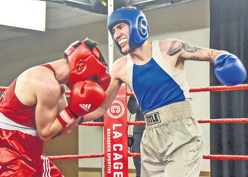 Samuel Lajoie sera la tête d’affiche de Boxemania X alors qu’il disputera son 98e combat amateur en carrière. Photothèque | Le Courrier ©
