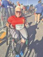 « Chaque fois que j’arrive à la ligne d’arrivée, c’est un exploit pour moi »