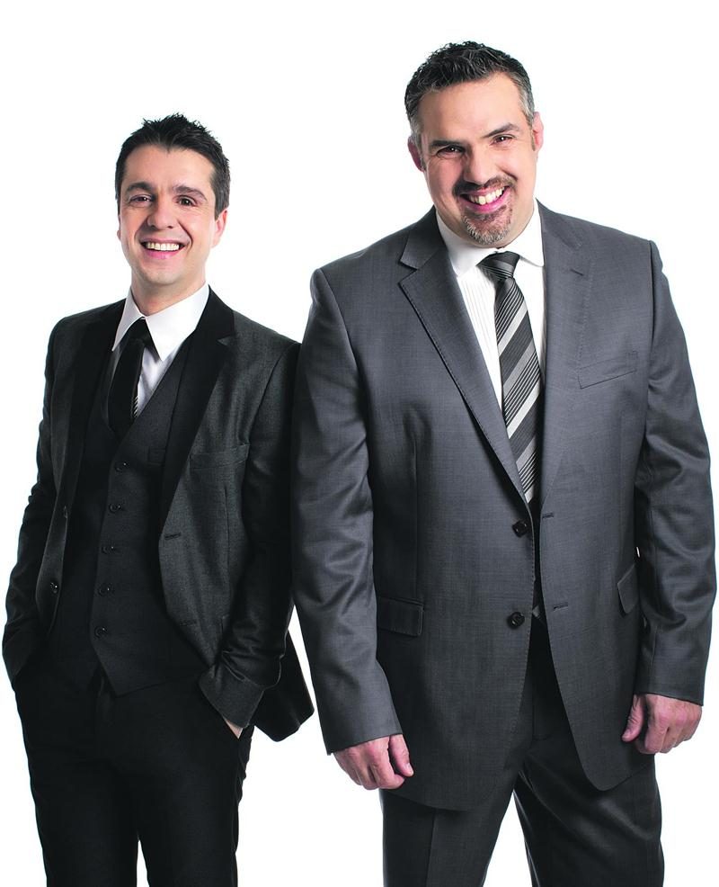 Dominic et Martin seront de passage au Centre des arts Juliette-Lassonde le 16 octobre.