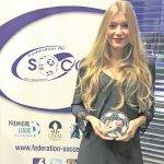 Un ballon de bronze pour Florence Bilodeau