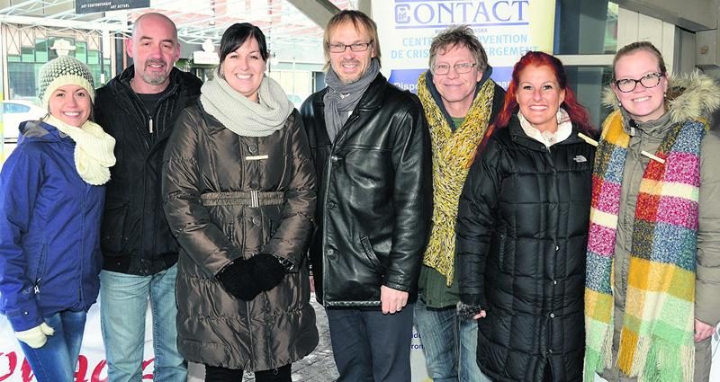 L’organisme Contact Richelieu-Yamaska et ses collaborateurs espèrent amasser 40 000 $ pour le projet Lit’inérance au cours de la campagne de financement qui se déroulera du 9 au 15 février. Photo François Larivière | Le Courrier ©