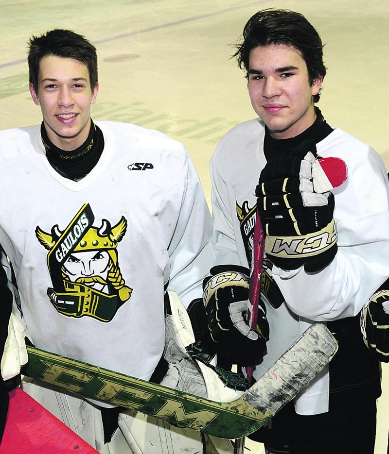 Joël Teasdale et Zachary Bouthillier pourraient être sélectionnés dès les deux premières rondes, selon la liste du Centre de soutien au recrutement de la LHJMQ. Photothèque | Le Courrier ©
