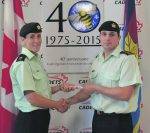 Le capitaine Jonathan Corbeil gradue de l’école Régionale des Instructeurs de cadets de l’Est