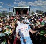 Le 1 000 km du Grand défi Pierre Lavoie de passage à Saint-Hyacinthe le dimanche 17 juin