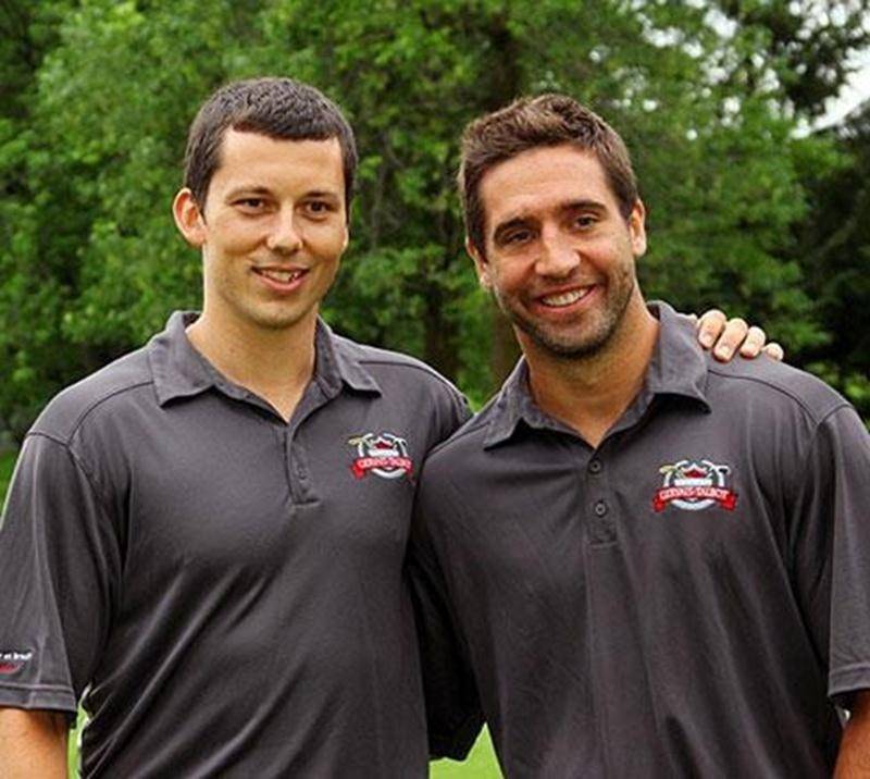 Bruno Gervais et Maxim Talbot, des coéquipiers et amis de longue date, lancent ce soir une tournée provinciale mettant en vedette des hockeyeurs de la LNH.