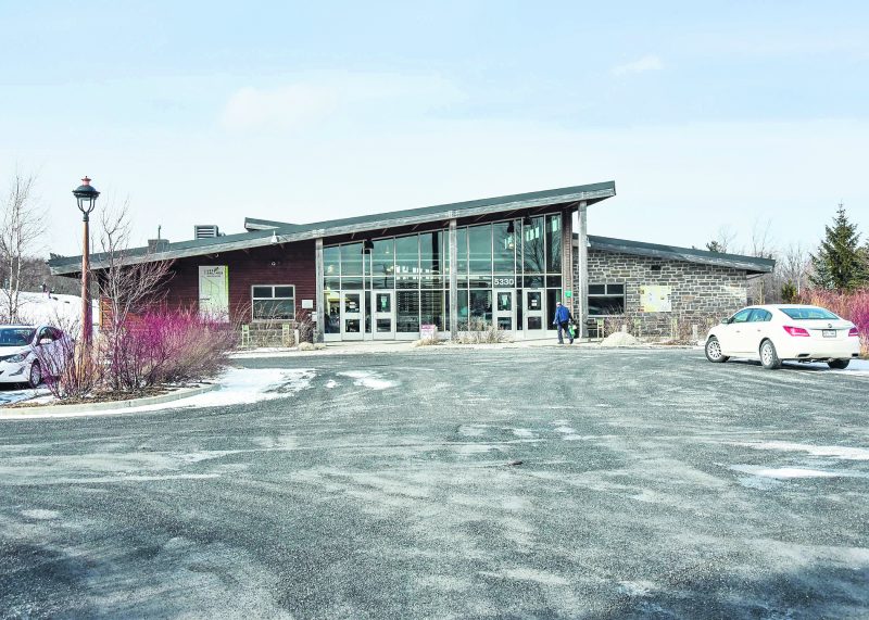 Stationnement du parc Les Salines. Photo François Larivière | Le Courrier ©