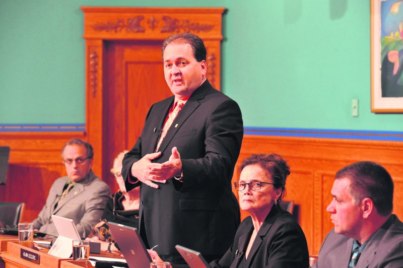 Le conseiller municipal, Alain Leclerc.   Photo François Larivière | Le Courrier ©