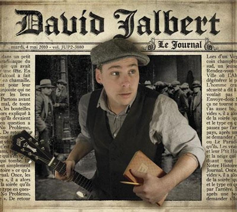 David Jalbert entamera sa tournée 2012 au Centre des arts Juliette-Lassonde de Saint-Hyacinthe le jeudi 19 janvier.