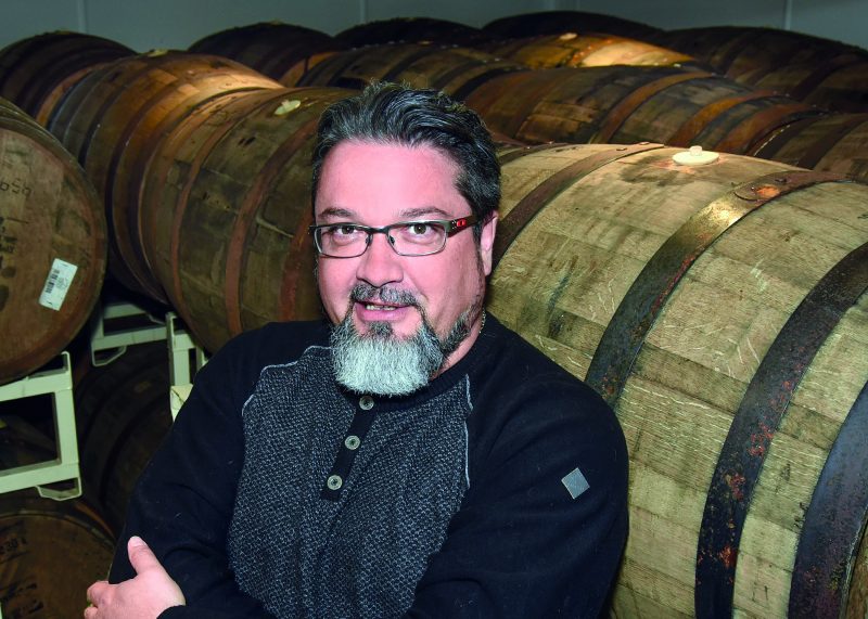 François Grisé a de grandes ambitions pour la microbrasserie Le Bilboquet dont il est propriétaire. Photo François Larivière | Le Courrier ©