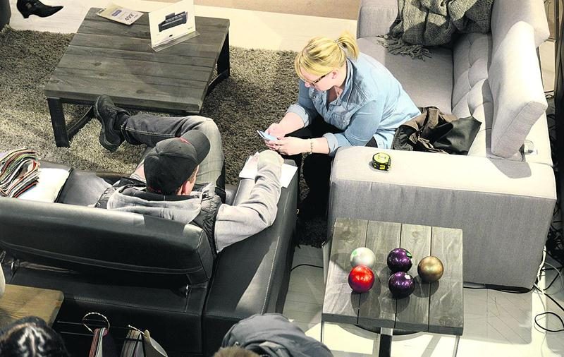 Petit temps d’arrêt propice à la réflexion et à la décision. Photo François Larivière | Le Courrier ©