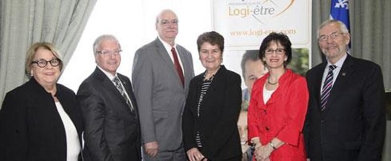 Le lancement du programme Qualité Logi-Être pour la région Richelieu-Yamaska a réuni plusieurs partenaires.