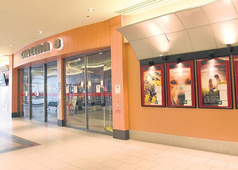 Le Cinéma 8 rouvrira ses portes en mai après d’importants travaux de rénovation.  Photo François Larivière | Le Courrier ©