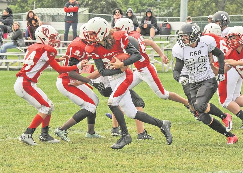 Le Drakkar cadet est la seule équipe de football de la région à ne pas évoluer au sein du RSEQ Montérégie. Photo François Larivière | Le Courrier ©