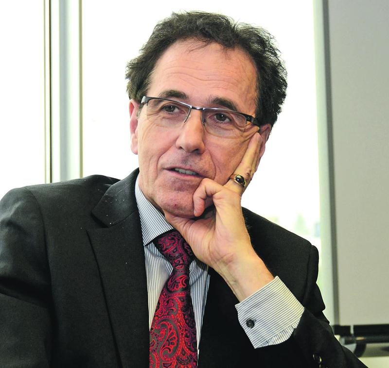 Le président du conseil d’administration de Saint-Hyacinthe Technopole, Bernard Forget.