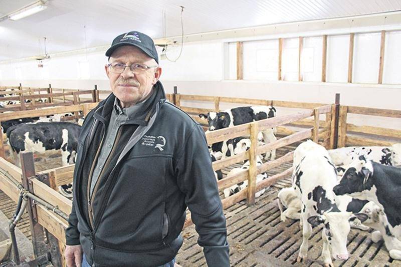 Producteur laitier à Sainte-Christine, Jean-Marc Ménard est président des Producteurs de bovins pour la Montérégie-Est. Photo courtoisie