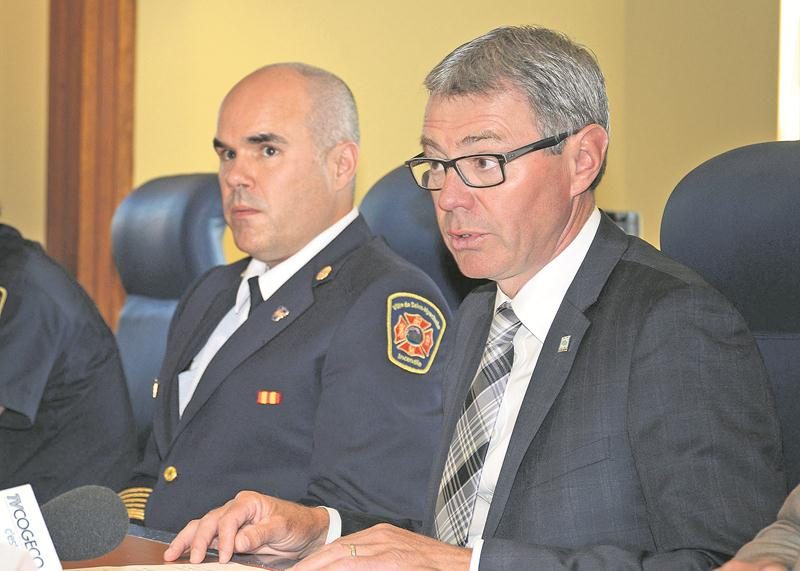 Le maire de Saint-Hyacinthe, Claude Corbeil, a indiqué que les commentaires de Daniel Dubois au sujet de la gouvernance municipale ont créé un inconfort à l’hôtel de ville. Photothèque  Le Courrier ©