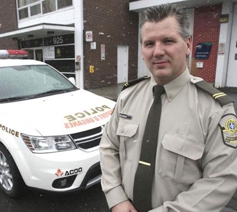 Le sergent Martin Lessard a été honoré au dernier Gala des Prix Policiers du Québec pour son implication dans le transport d'organes.