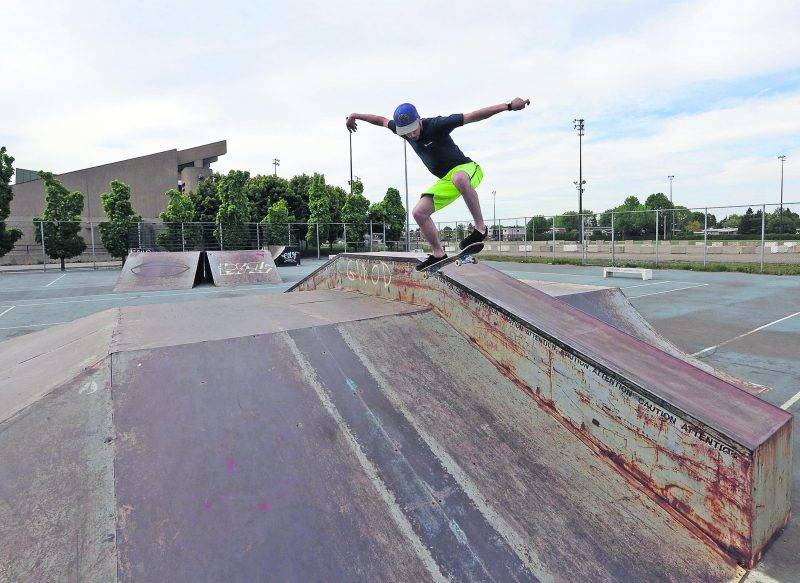 L’utilisation du « skatepark » actuel tire à sa fin. Photo Robert Gosselin | Le Courrier ©
