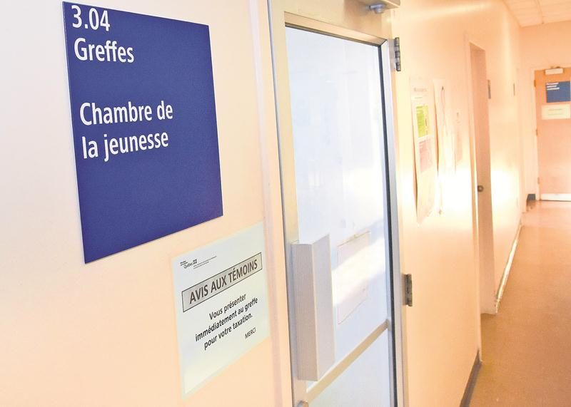 La demande de remise en liberté formulée par les deux adolescents accusés de complot de meurtre et de viol a été refusée.  Photo François Larivière | Le Courrier ©