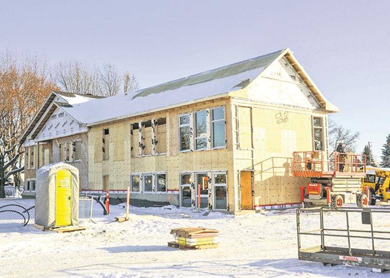 Les projets de construction et de rénovation d’écoles se multiplient présentement dans la région maskoutaine. Photo François Larivière | Le Courrier ©