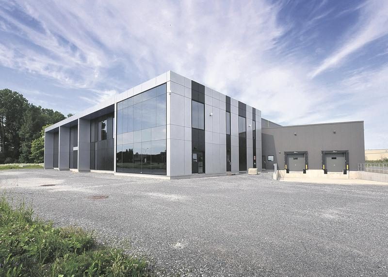 Implantée dans la Cité de la biotechnologie, l’entreprise Zénith Lab sera opérationnelle cet automne. Photo François Larivière | Le Courrier ©
