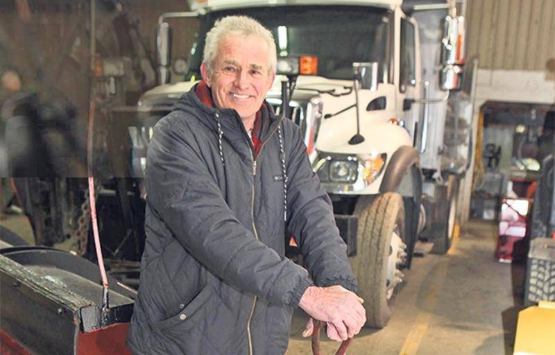 Claude Hébert, 50 ans au garage municipal