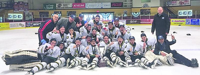 Huit joueurs des Gaulois d’Antoine-Giroaurd bantam AAA ont contribué au succès des Gaulois du Richelieu à la Coupe Québec des moins de 15 ans.