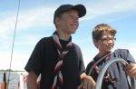 Des scouts dans le vent!