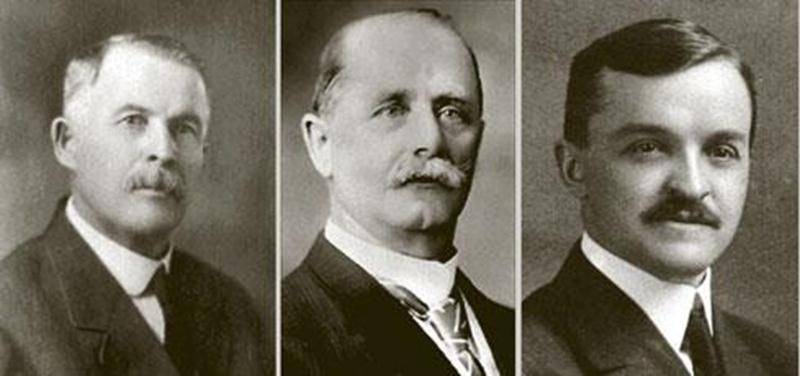 Trois députés fédéraux du comté de Bagot, dont il est question dans cet article : Joseph-Émery Phaneuf, Joseph-Edmond Marcile et Georges-Dorèze Morin.