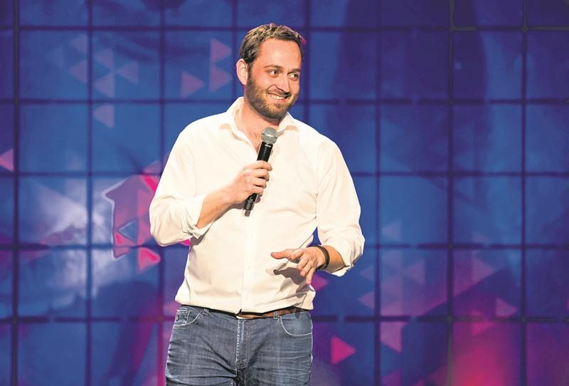 Étienne Dano a toujours du plaisir à venir à Saint-Hyacinthe, et croit que ce plaisir est partagé par la plupart des humoristes québécois. Photo courtoisie